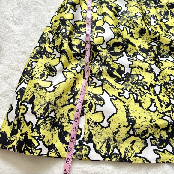 Oscar De La Renta Floral Dress size 6 US Authentic Retail 2500$ - Picture 8 of 10